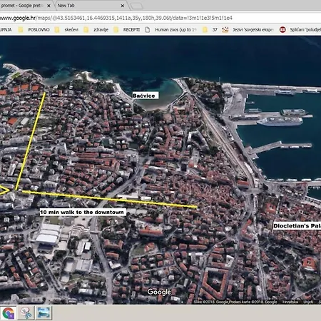 Romana With A Spacious Terrace Split