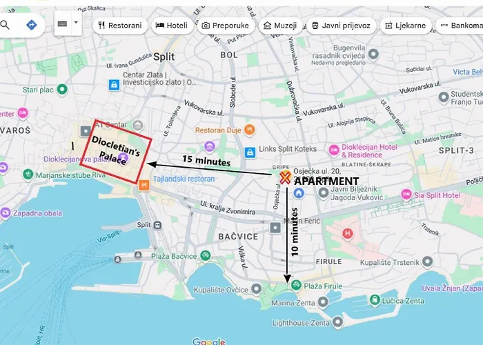 Romana With A Spacious Terrace Σπλιτ